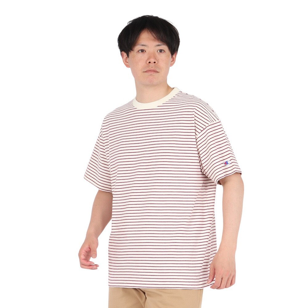 チャンピオン-ヘリテイジ（CHAMPION-HERITAGE）（メンズ）カジュアル ボーダー半袖Tシャツ C3-B328 815