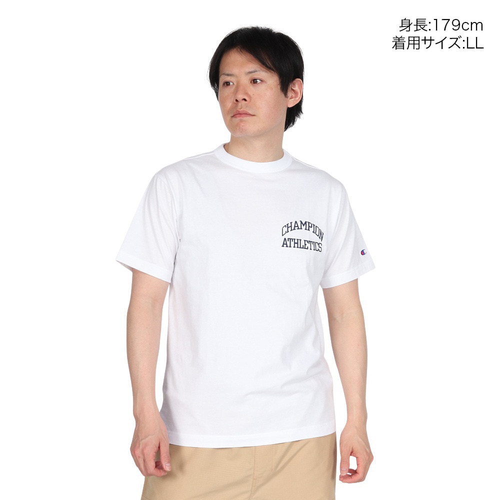 チャンピオン-ヘリテイジ（CHAMPION-HERITAGE）（メンズ）ショートスリーブTシャツ 25SS C3-B339 010