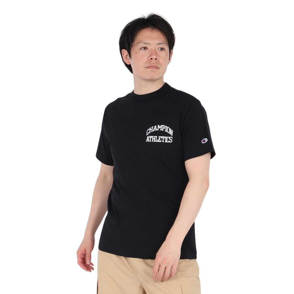 チャンピオン-ヘリテイジ（CHAMPION-HERITAGE）（メンズ）ベーシック グラフィック 半袖Tシャツ C3-B339 090