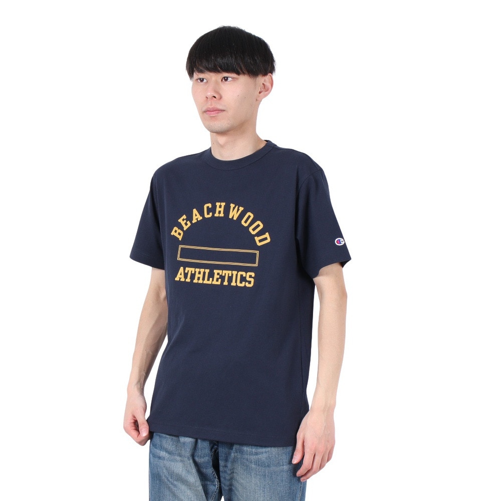 チャンピオン-ヘリテイジ（CHAMPION-HERITAGE）（メンズ）半袖Tシャツ C3-B345 370