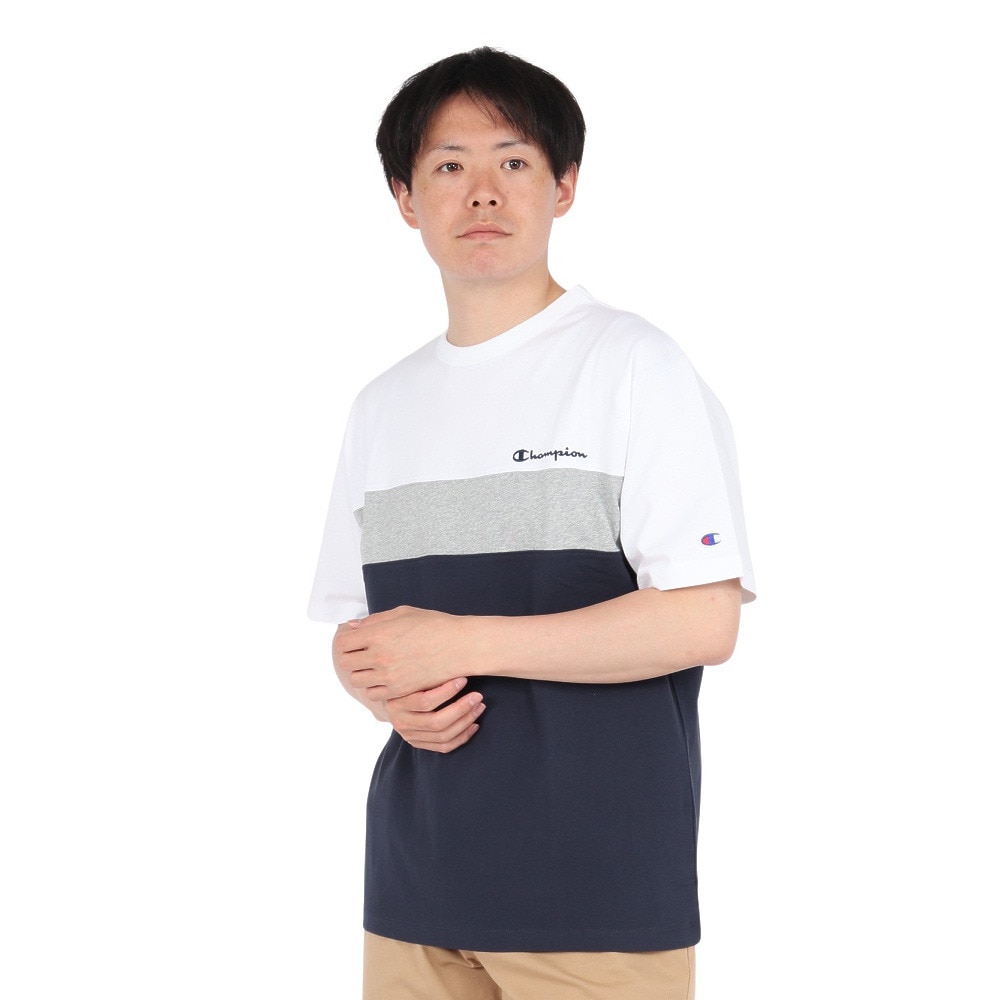 チャンピオン-ヘリテイジ（CHAMPION-HERITAGE）（メンズ）ベーシック 半袖Tシャツ C3-B350 370