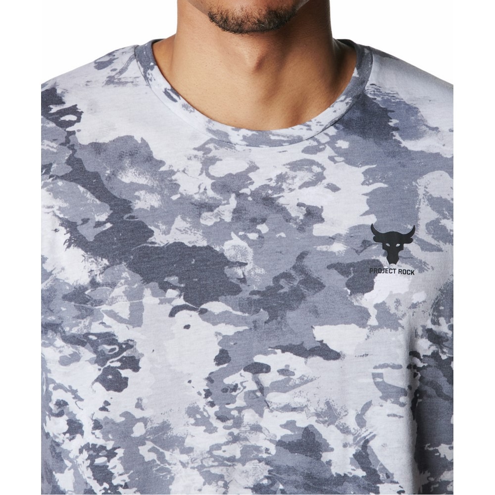 アンダーアーマー（UNDER ARMOUR）（メンズ）プロジェクトロック プリント ショートスリーブ Tシャツ 1389898 011