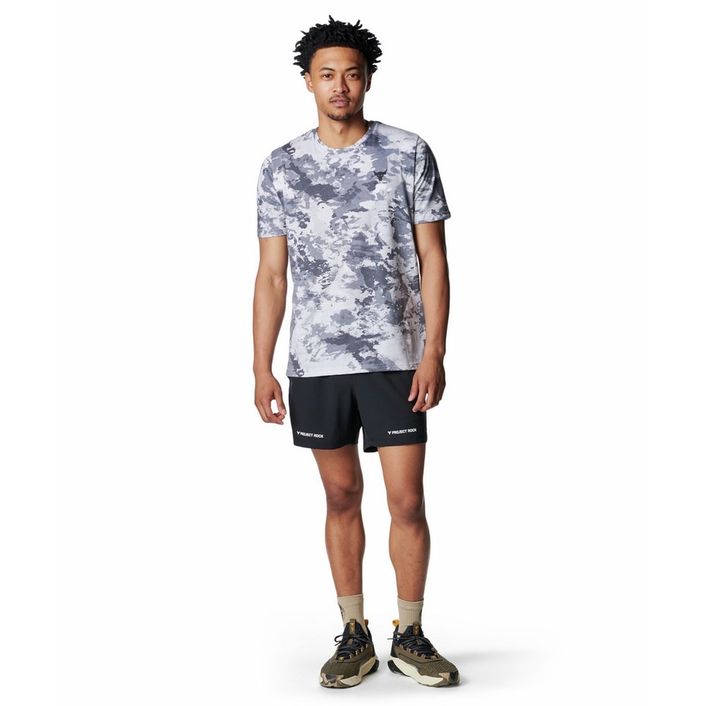 アンダーアーマー（UNDER ARMOUR）（メンズ）プロジェクトロック プリント ショートスリーブ Tシャツ 1389898 011