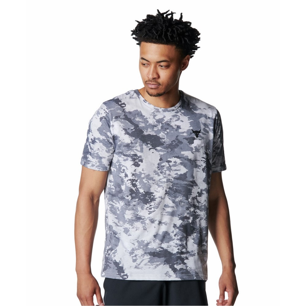 アンダーアーマー（UNDER ARMOUR）（メンズ）プロジェクトロック プリント ショートスリーブ Tシャツ 1389898 011