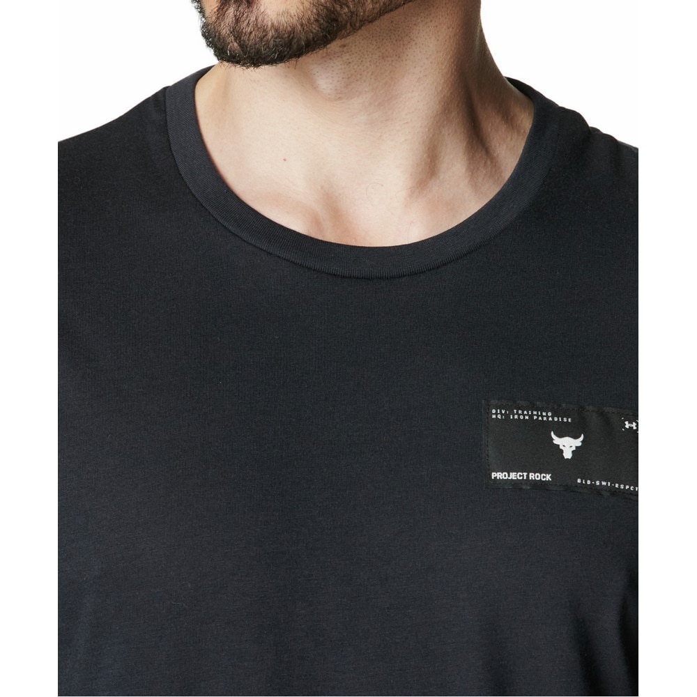 アンダーアーマー（UNDER ARMOUR）（メンズ）プロジェクトロック ラベル ショートスリーブ Tシャツ 6005025 002