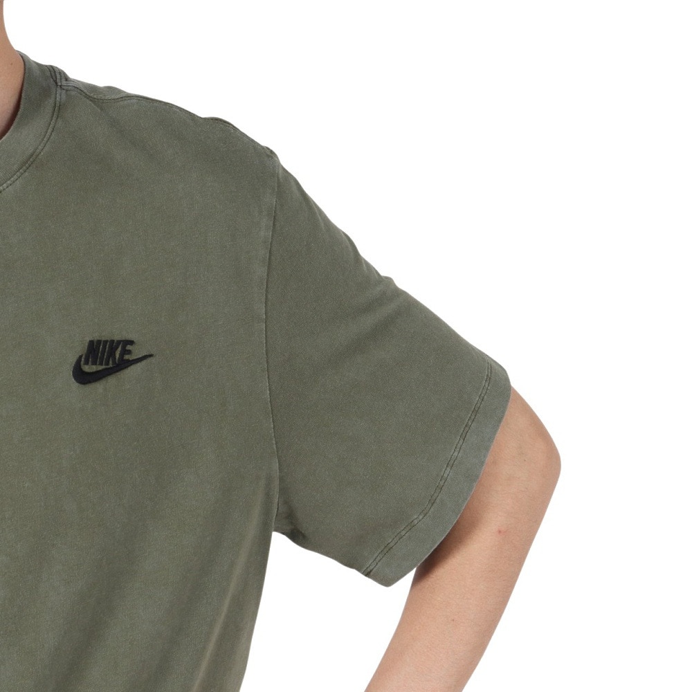 ナイキ（NIKE）（メンズ）スポーツウェア クラブ ウォッシュ半袖Tシャツ HJ0733-222