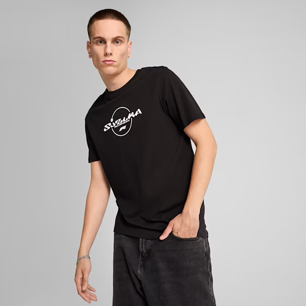 プーマ（PUMA）（メンズ、レディース）F1 ジャパン 半袖 Tシャツ 630175 01 BLK