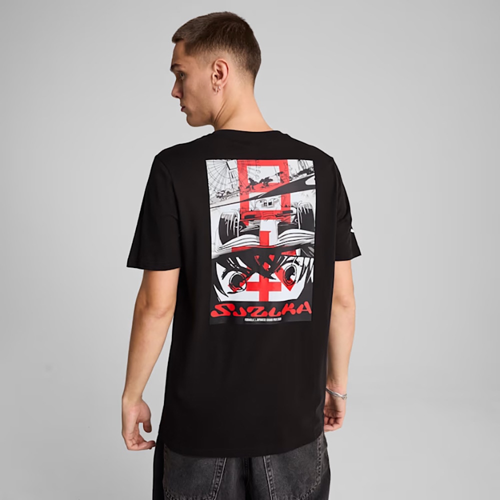 プーマ（PUMA）（メンズ、レディース）F1 ジャパン 半袖 Tシャツ 630175 01 BLK