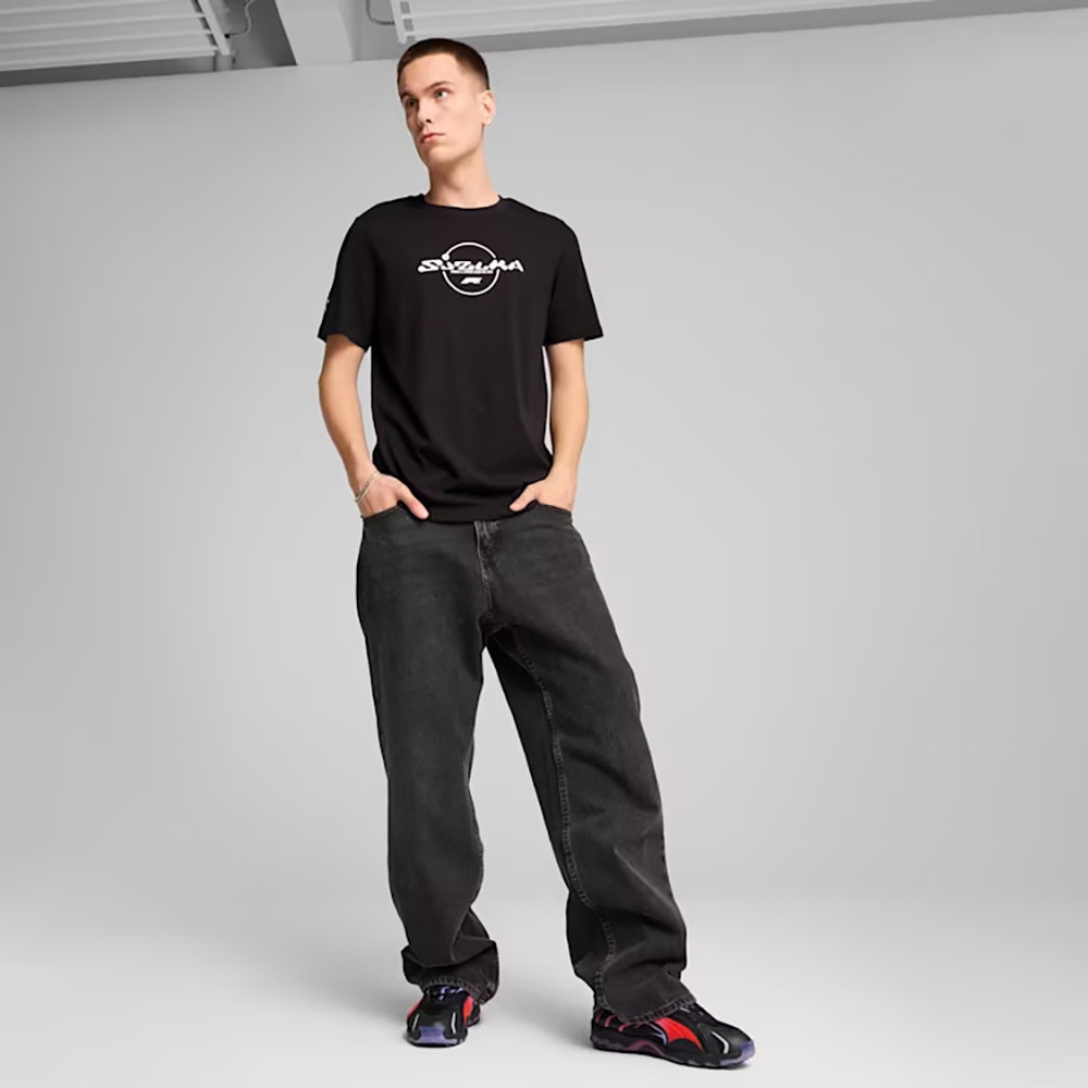 プーマ（PUMA）（メンズ、レディース）F1 ジャパン 半袖 Tシャツ 630175 01 BLK