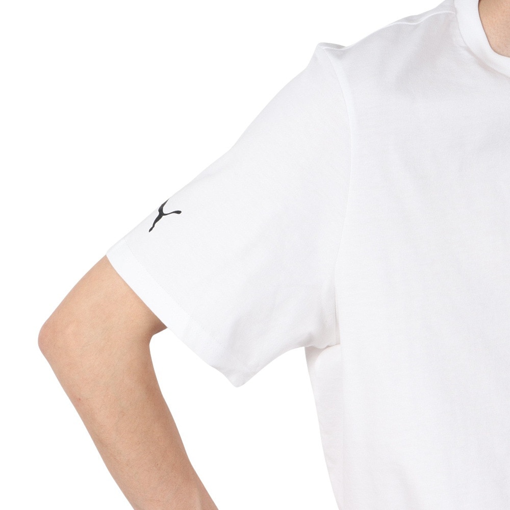 プーマ（PUMA）（メンズ）フェラーリ レース トーナル ビッグシールド 半袖Tシャツ 630189 04 WHT