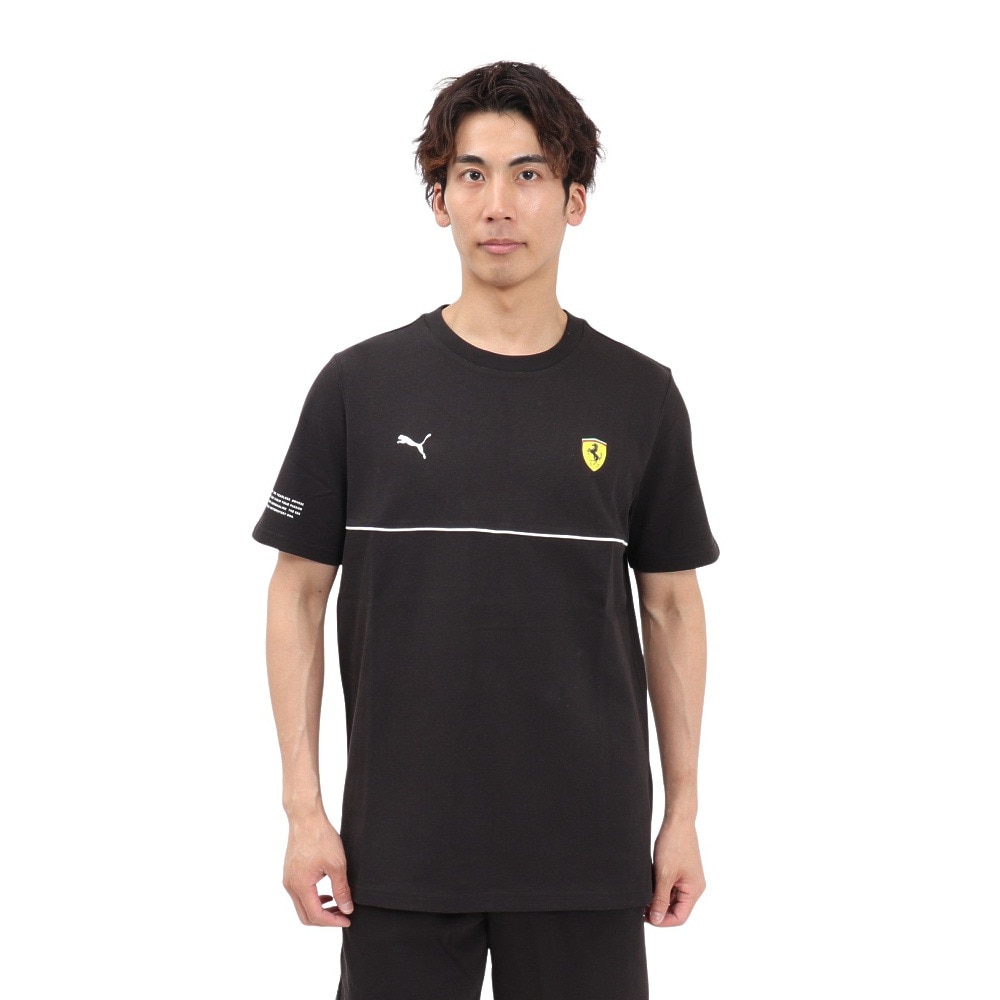 プーマ（PUMA）（メンズ）フェラーリ SDS 半袖Tシャツ 630219 01 BLK
