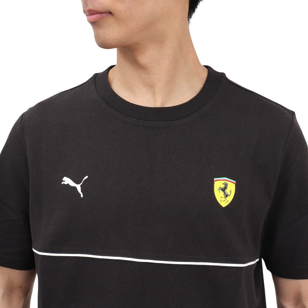 プーマ（PUMA）（メンズ）フェラーリ SDS 半袖Tシャツ 630219 01 BLK