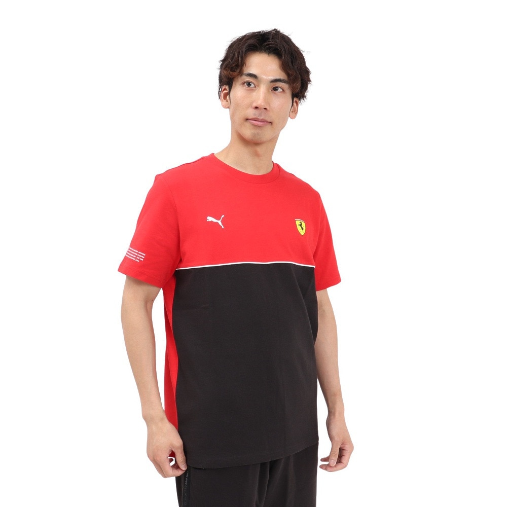 プーマ（PUMA）（メンズ）フェラーリ SDS 半袖Tシャツ 630219 02 RED