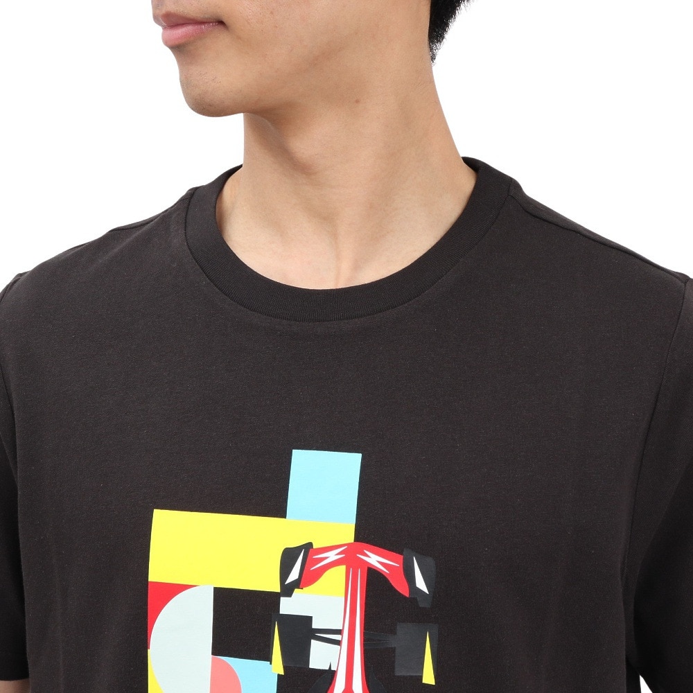プーマ（PUMA）（メンズ）フェラーリ グラフィック 半袖Tシャツ 2 630237 01 BLK