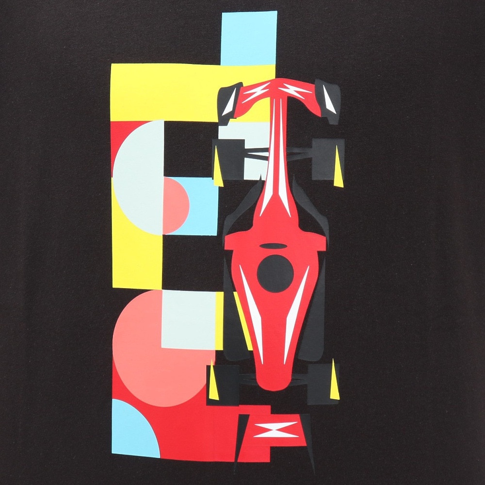 プーマ（PUMA）（メンズ）フェラーリ グラフィック 半袖Tシャツ 2 630237 01 BLK