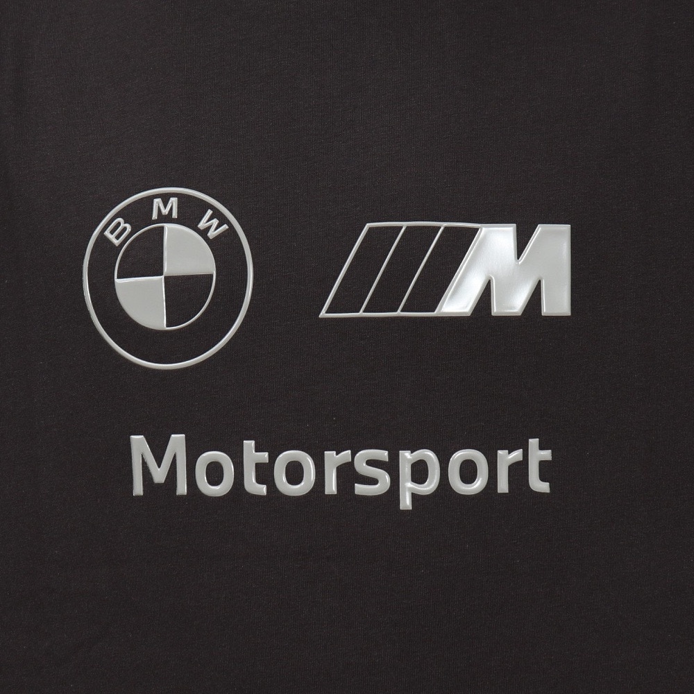 プーマ（PUMA）（メンズ）BMW MMS スタックド リュクス ロゴ 半袖 Tシャツ 2 630696 01 BLK