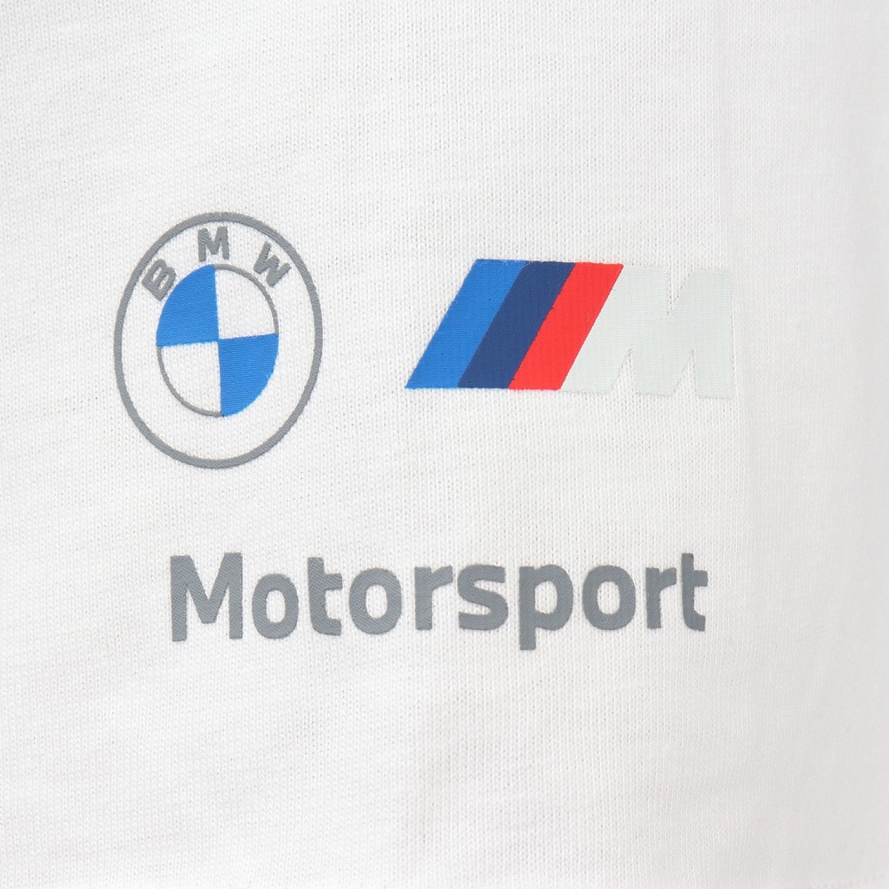 プーマ（PUMA）（メンズ）BMW MMS スタックド リュクス ロゴ 半袖 Tシャツ 2 630696 02 WHT