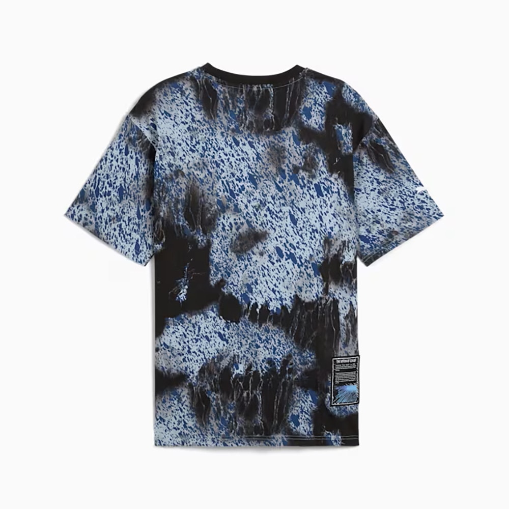 プーマ（PUMA）（メンズ）BMW MMS カラースプラッシュ AOP 半袖 Tシャツ 630746 01 BLK