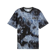 (メンズ)BMW MMS カラースプラッシュ AOP 半袖 Tシャツ 630746 01 BLK