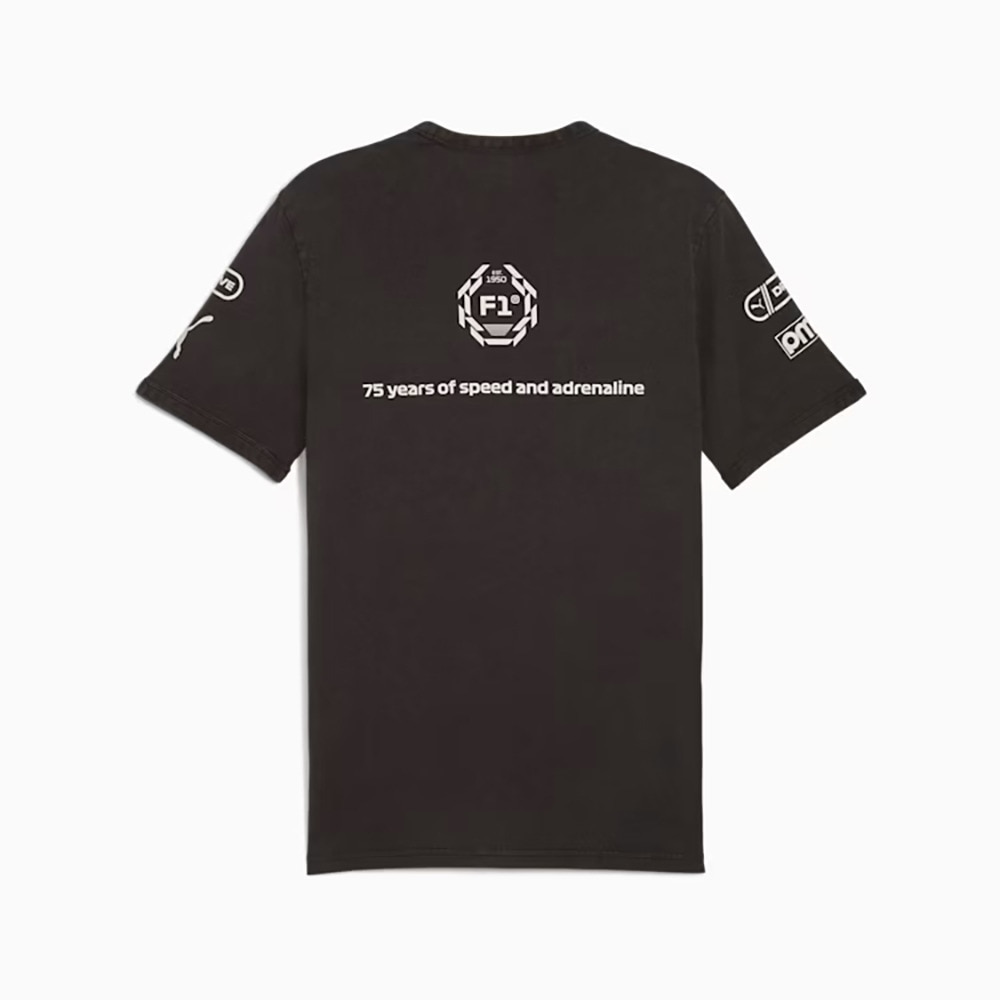 プーマ（PUMA）（メンズ）F1 グラフィック リンガー 半袖 Tシャツ 631641 01 BLK