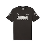 (メンズ)F1 グラフィック リンガー 半袖 Tシャツ 631641 01 BLK