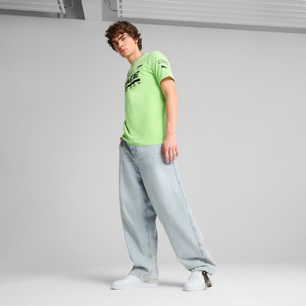 プーマ（PUMA）（メンズ）F1 グラフィック リンガー 半袖 Tシャツ 631641 14 FGRN