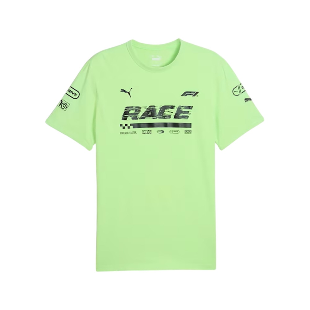 プーマ（PUMA）（メンズ）F1 グラフィック リンガー 半袖 Tシャツ 631641 14 FGRN