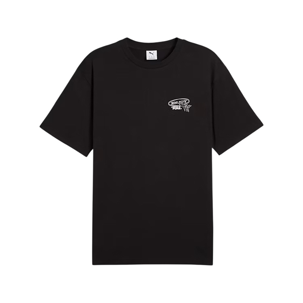 プーマ（PUMA）（メンズ）グラフィックス ドライブイン リラックス 半袖 Tシャツ 631893 01 BLK