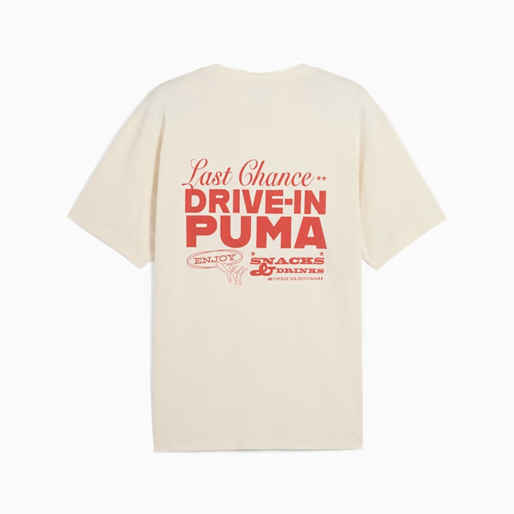 プーマ（PUMA）（メンズ）グラフィックス ドライブイン リラックス 半袖 Tシャツ 631893 87 BEG