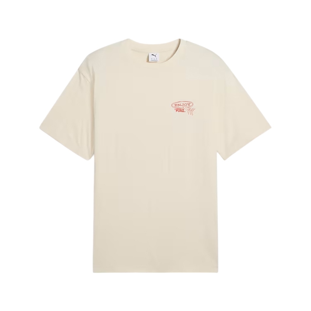 プーマ（PUMA）（メンズ）グラフィックス ドライブイン リラックス 半袖 Tシャツ 631893 87 BEG