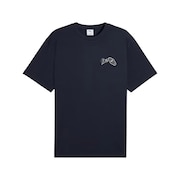 (メンズ)グラフィックス ホテル リラックス 半袖 Tシャツ 631915 16 NVY