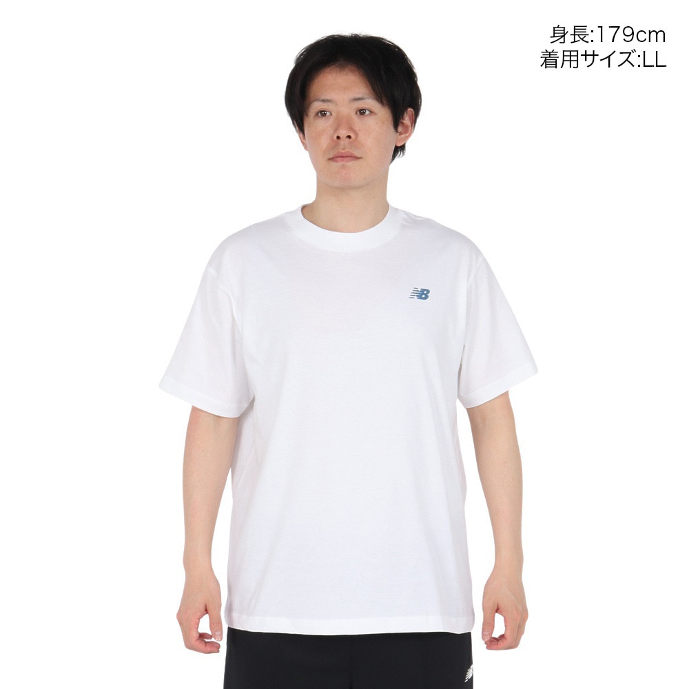 ニューバランス（new balance）（メンズ）QTMロッカールーム 半袖Tシャツ MT51631WT