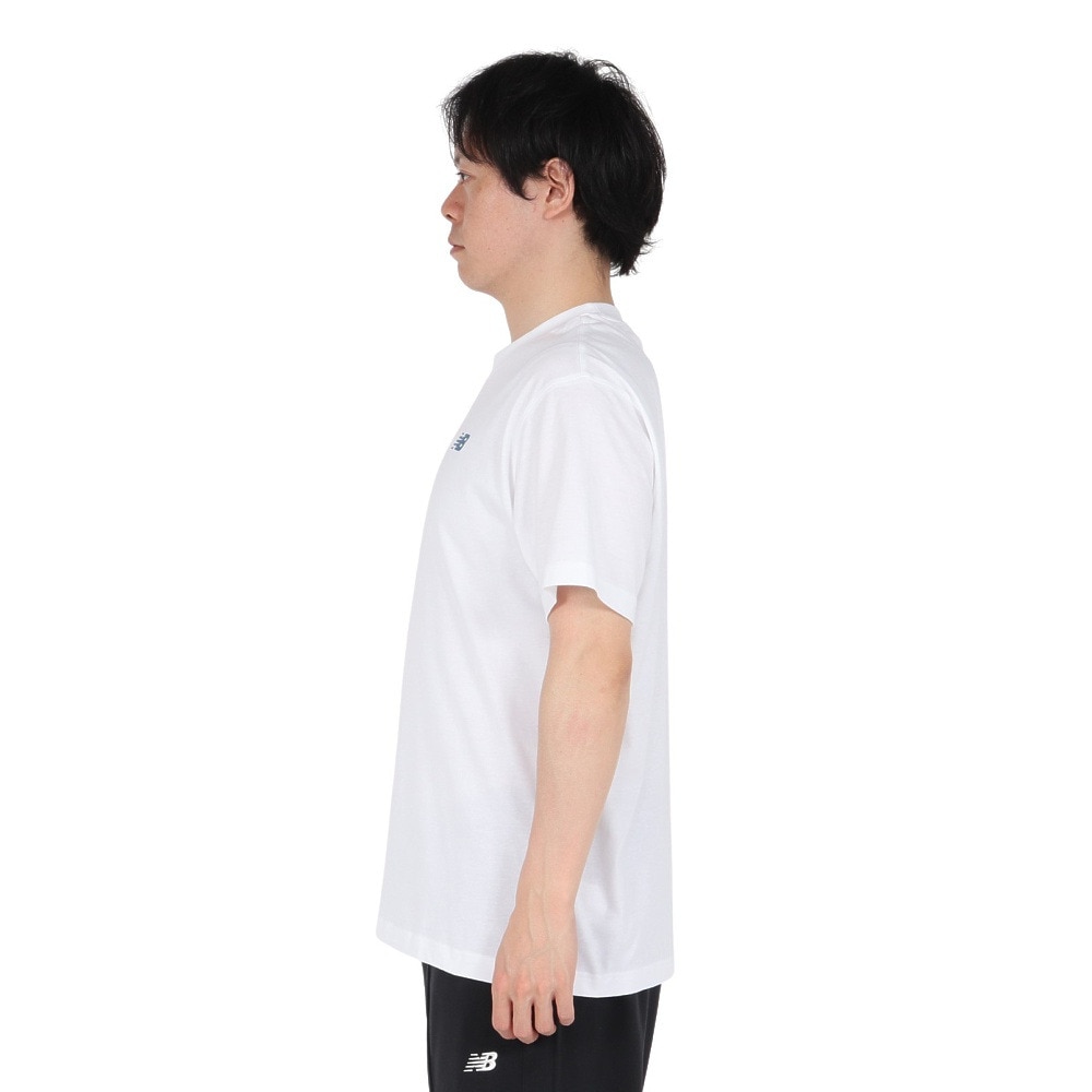 ニューバランス（new balance）（メンズ）QTMロッカールーム 半袖Tシャツ MT51631WT