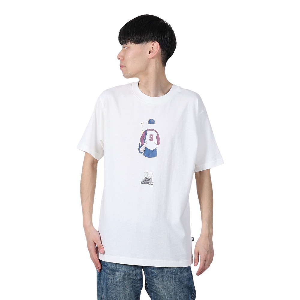 ニューバランス（new balance）（メンズ）ベースボール アウトフィットインモーション 半袖Tシャツ MT51657SST