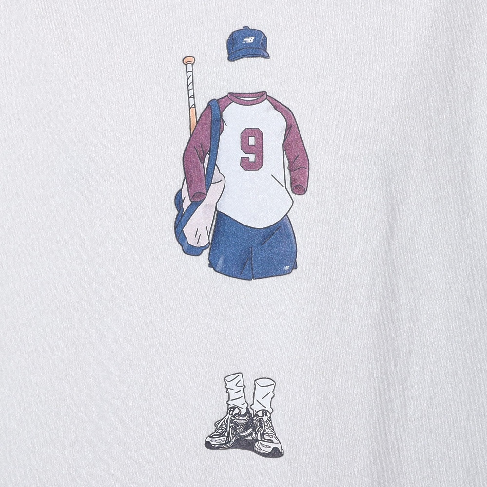 ニューバランス（new balance）（メンズ）ベースボール アウトフィットインモーション 半袖Tシャツ MT51657SST