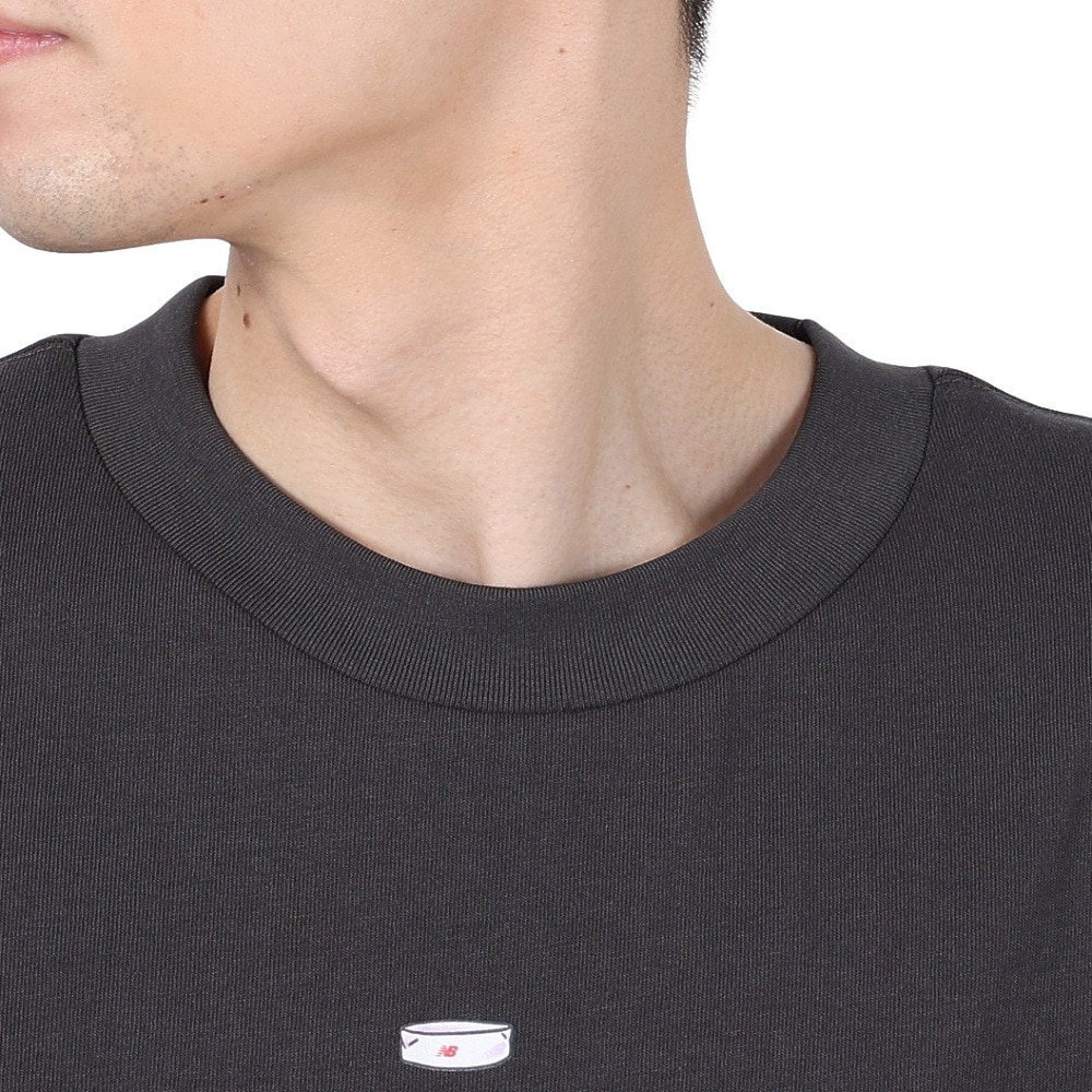 ニューバランス（new balance）（メンズ）バスケットボール アウトフィットTシャツ MT51658BLK