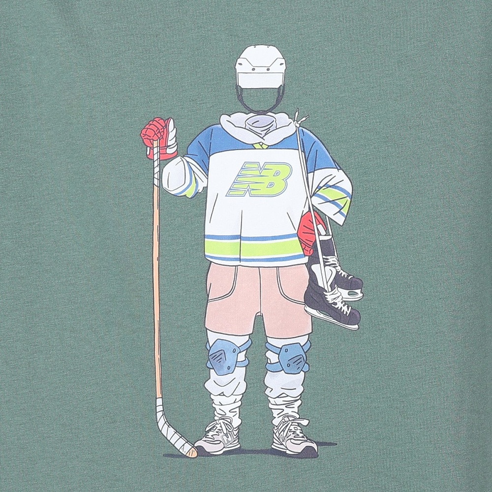ニューバランス（new balance）（メンズ）ホッケー アウトフィットインモーションTシャツ MT51659DKJ