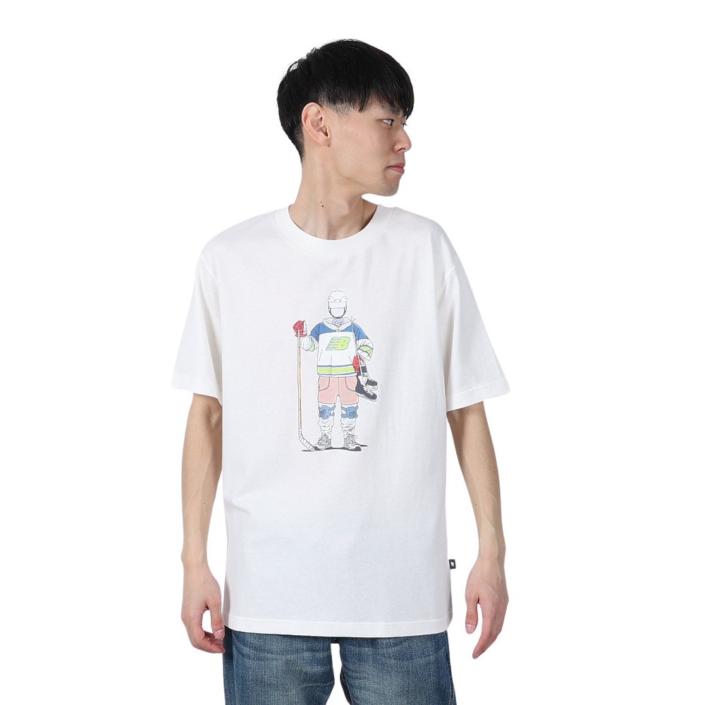 ニューバランス（new balance）（メンズ）QTM ホッケー アウトフィットインモーションTシャツ MT51659SST