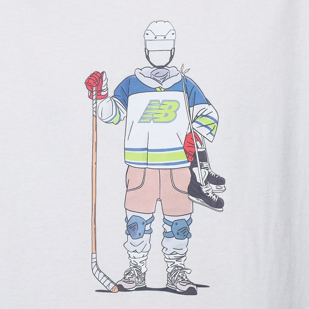 ニューバランス（new balance）（メンズ）QTM ホッケー アウトフィットインモーションTシャツ MT51659SST