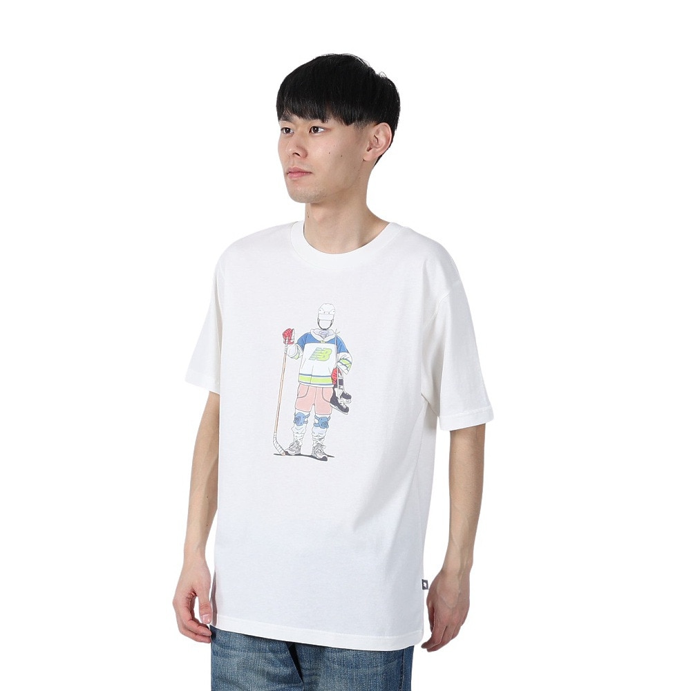 ニューバランス（new balance）（メンズ）QTM ホッケー アウトフィットインモーションTシャツ MT51659SST
