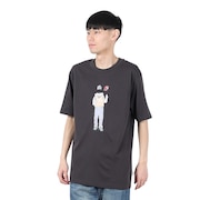 (メンズ)QTM フットボール アウトフィットインモーションTシャツ MT51660BLK
