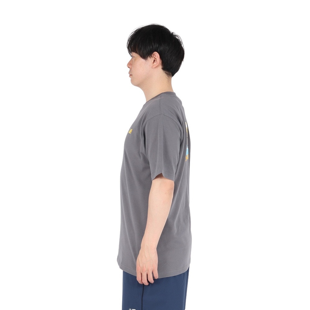 ニューバランス（new balance）（メンズ）QTMリゾートTシャツ MT51661CAS