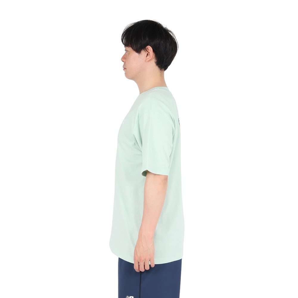 ニューバランス（new balance）（メンズ）QTMリゾートTシャツ MT51661CYS