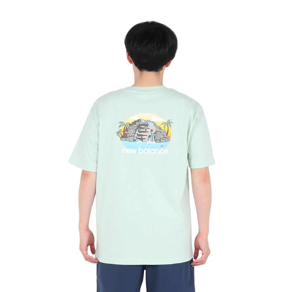 ニューバランス（new balance）（メンズ）QTMリゾートTシャツ MT51661CYS