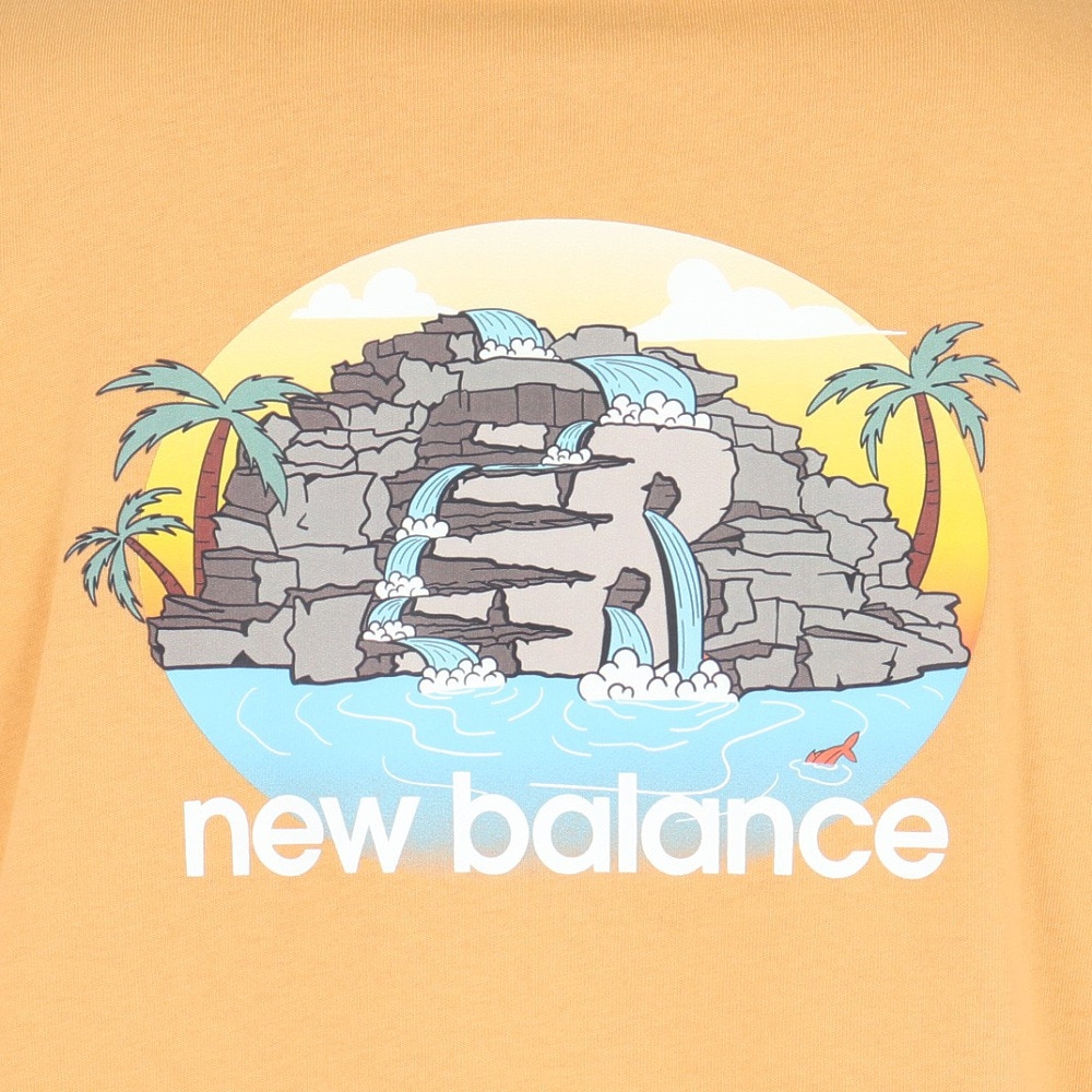 ニューバランス（new balance）（メンズ）QTMリゾートTシャツ MT51661DAP