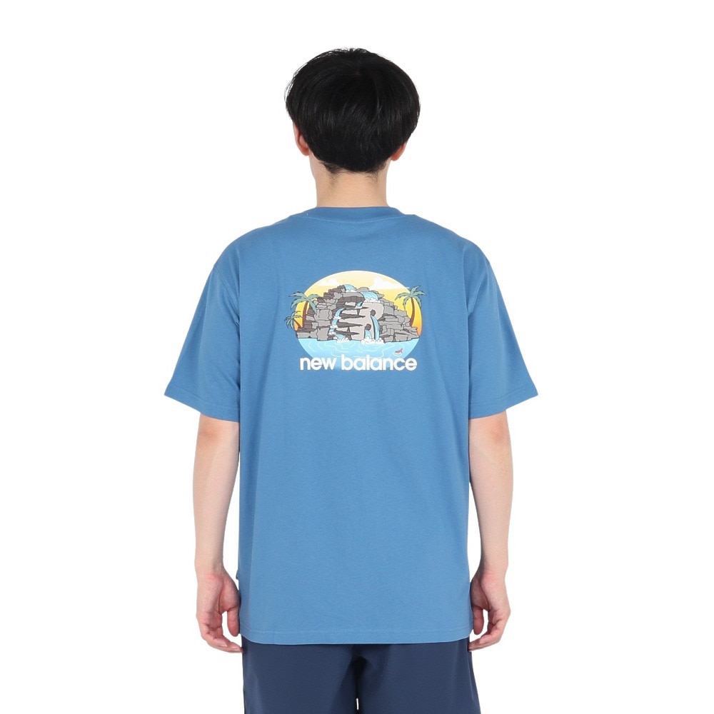 ニューバランス（new balance）（メンズ）QTMリゾートTシャツ MT51661SET