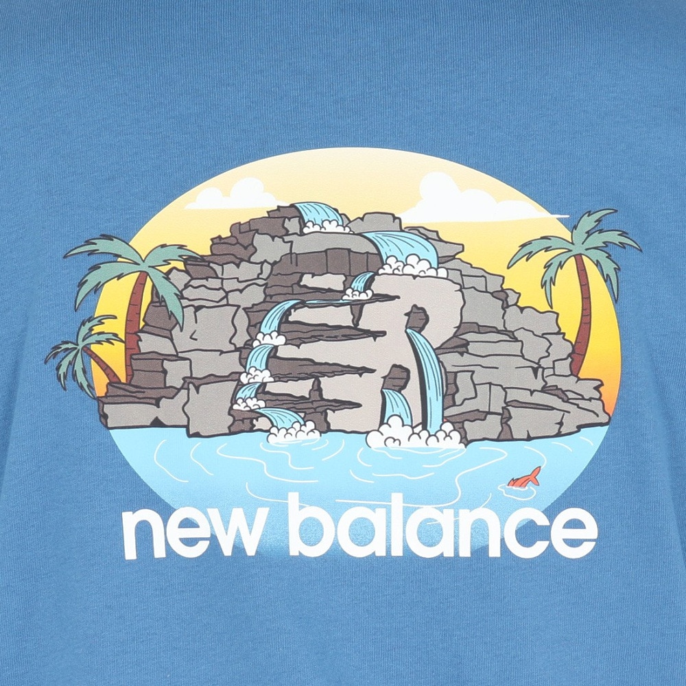 ニューバランス（new balance）（メンズ）QTMリゾートTシャツ MT51661SET