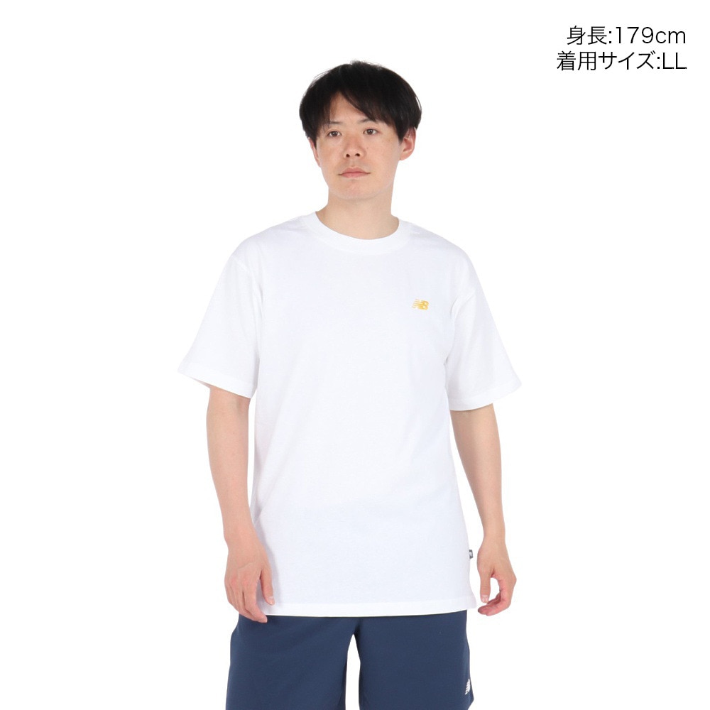 ニューバランス（new balance）（メンズ）QTMリゾートTシャツ MT51661WT