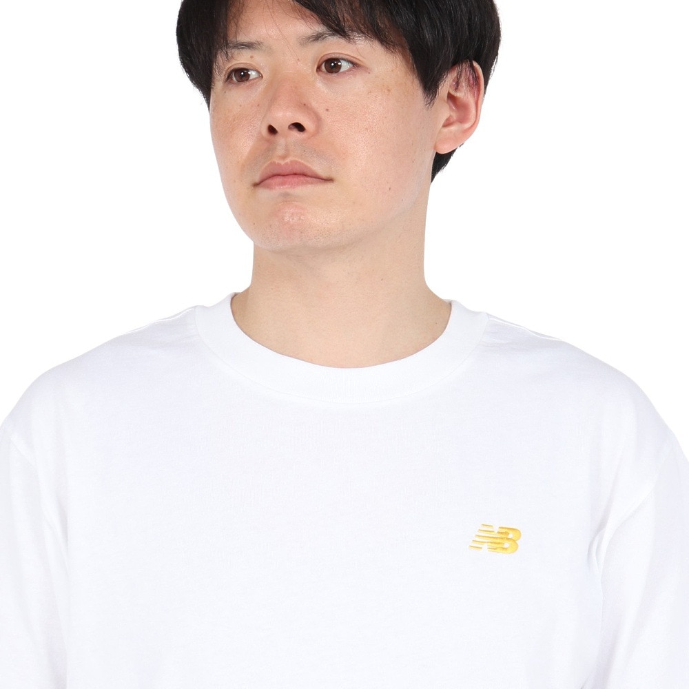 ニューバランス（new balance）（メンズ）QTMリゾートTシャツ MT51661WT