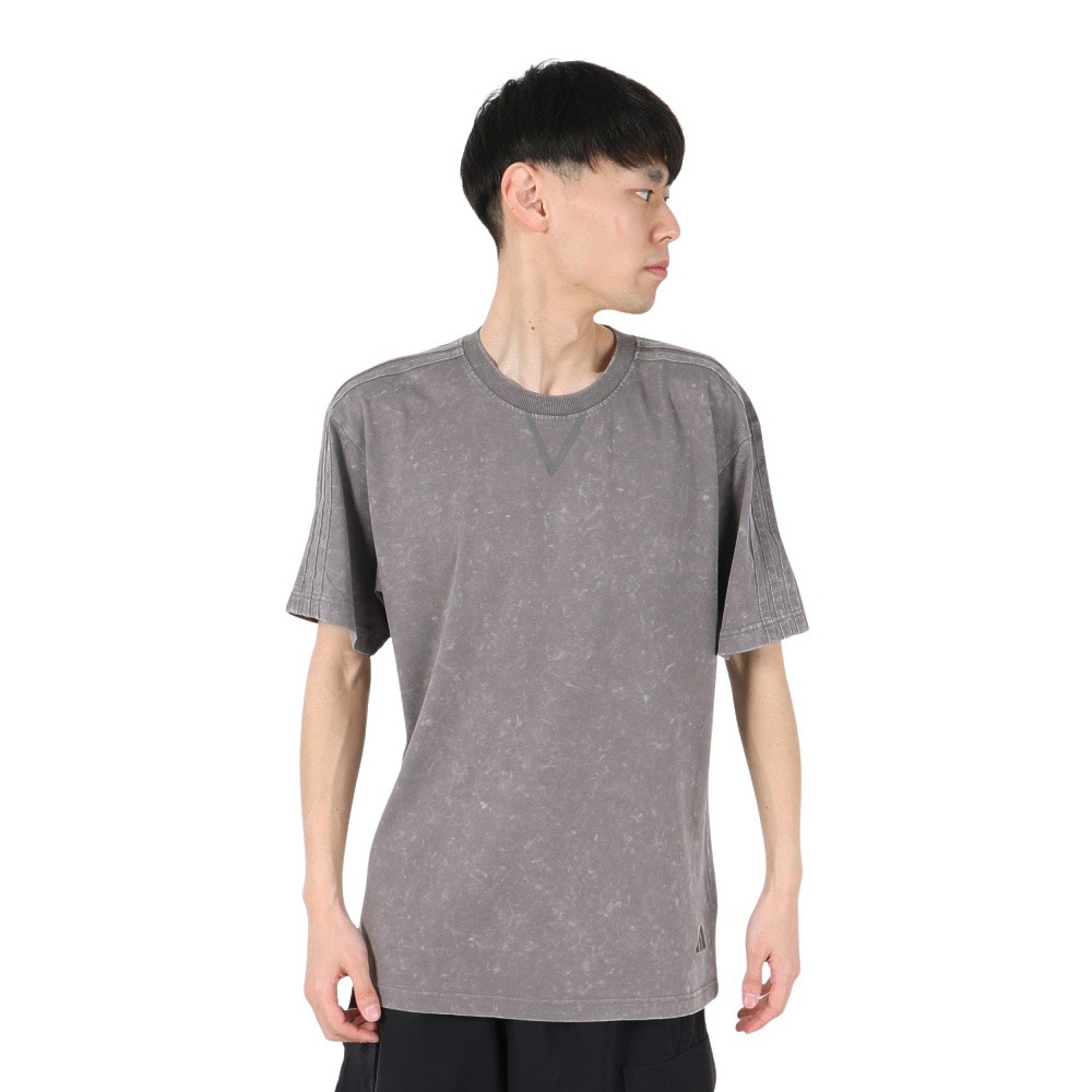 アディダス（adidas）（メンズ）3ストライプス WASHTシャツ ZP923-KB0777